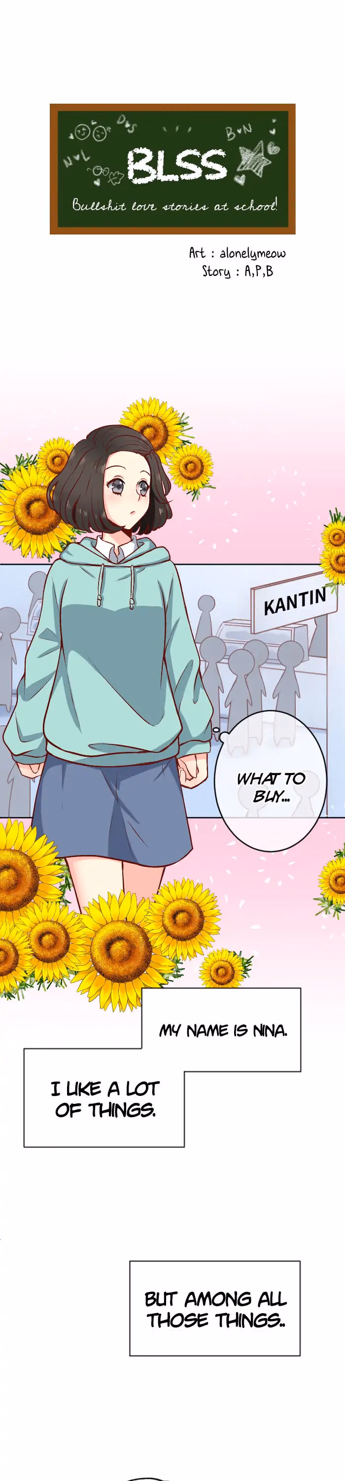 School Love Story chapter 1 page 1