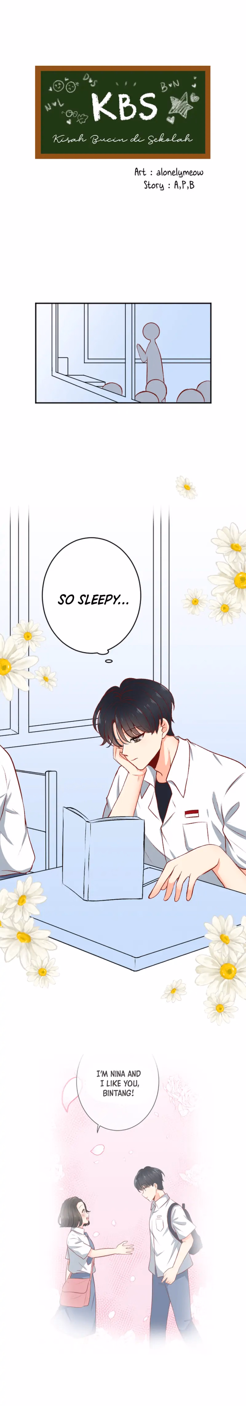 School Love Story chapter 4 page 1