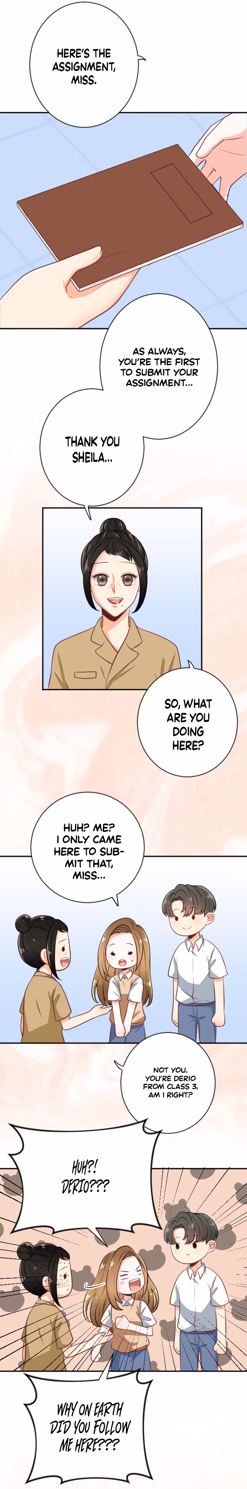 School Love Story chapter 8 page 4