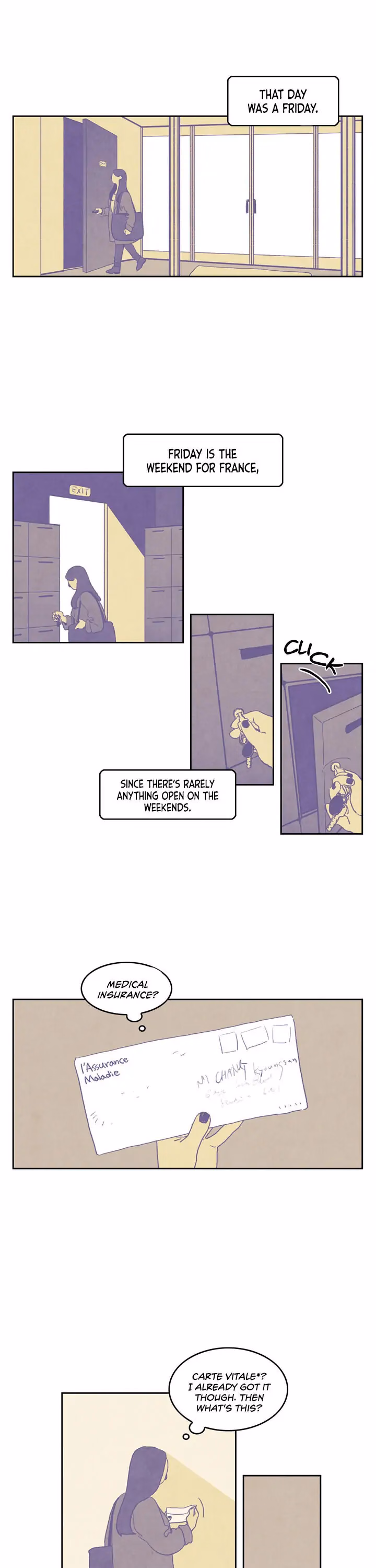 Daily France chapter 1 page 1
