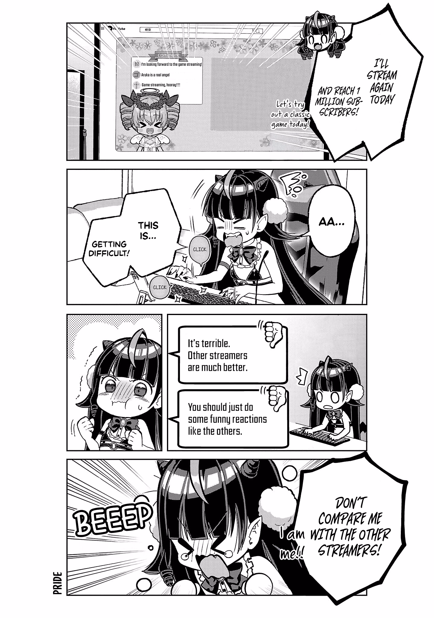 DeviTuber!! Tsukishiro Aruca aims to become the Demon King by becoming a Vtuber! chapter 2 page 5