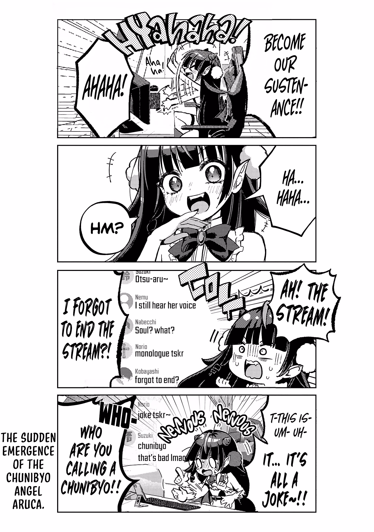 DeviTuber!! Tsukishiro Aruca aims to become the Demon King by becoming a Vtuber! chapter 1 page 9
