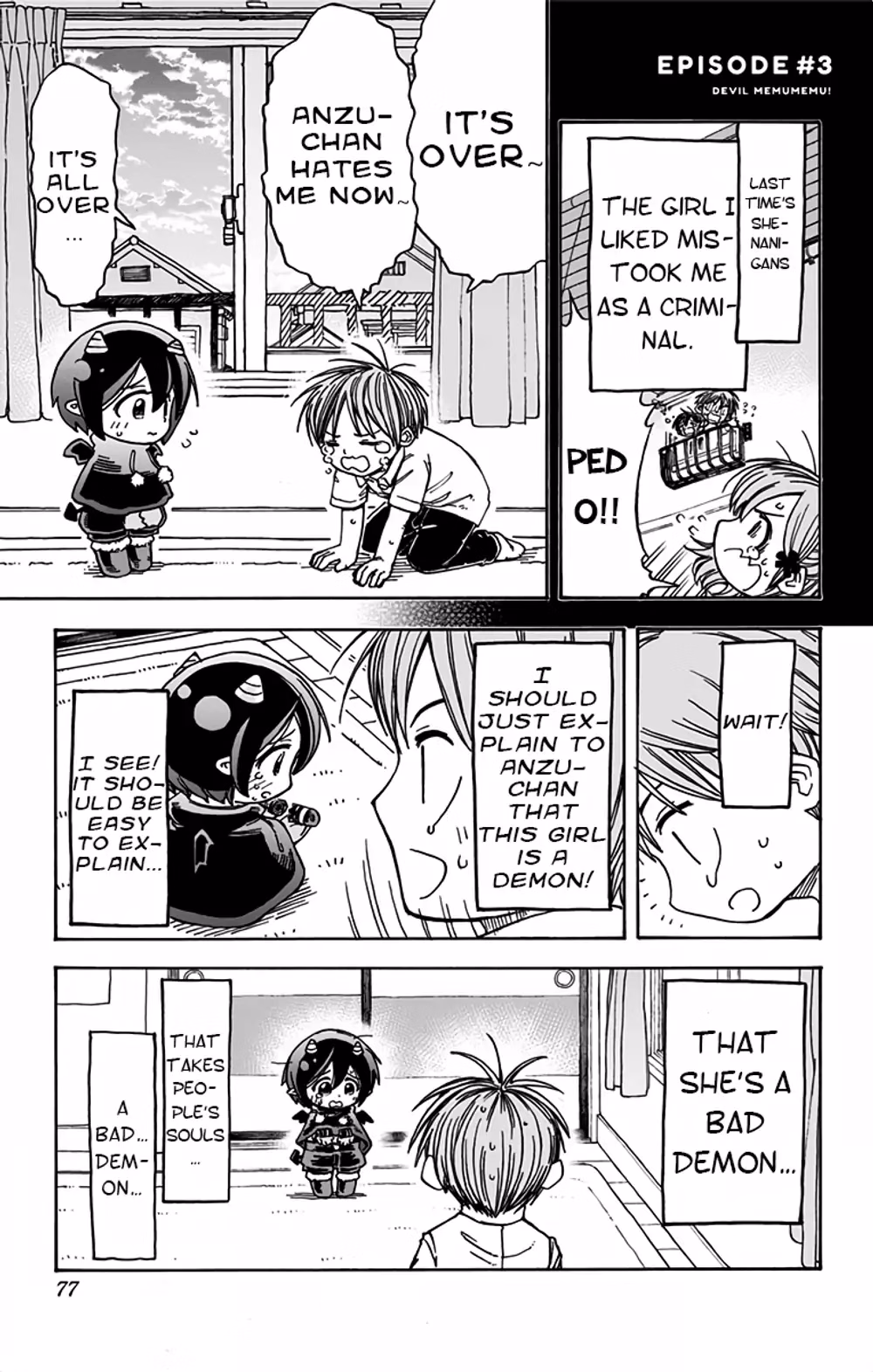 Akuma no Memumemu-chan chapter 3 page 1