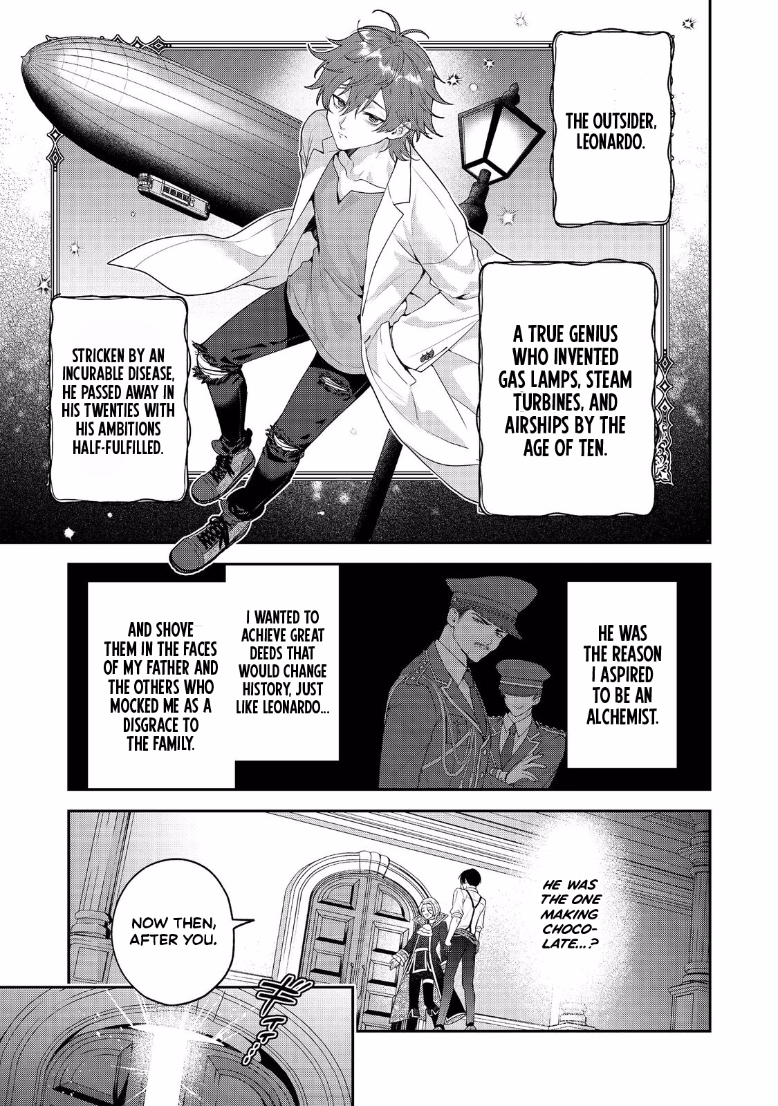 Vampires and Chocolatiers: The Sweet Exploration of a Genius Alchemist chapter 3 page 8