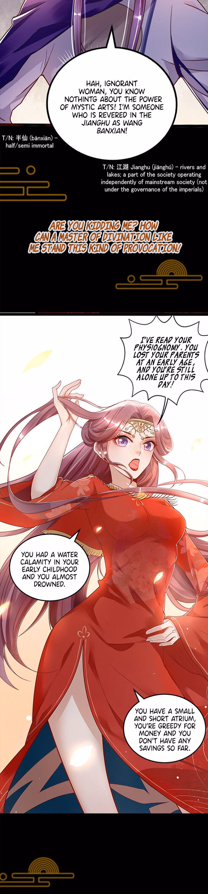 Master of Divination: Prince Husband Doesn't Believe in Evil chapter 1 page 2